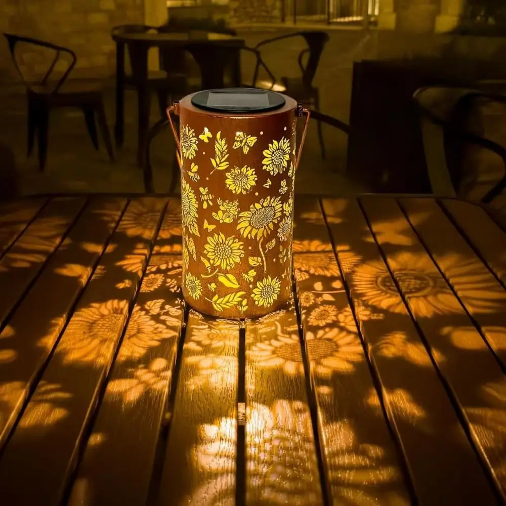 Sunflower Light and Shadow Lig - Solar Garden Light ulasan dan harga