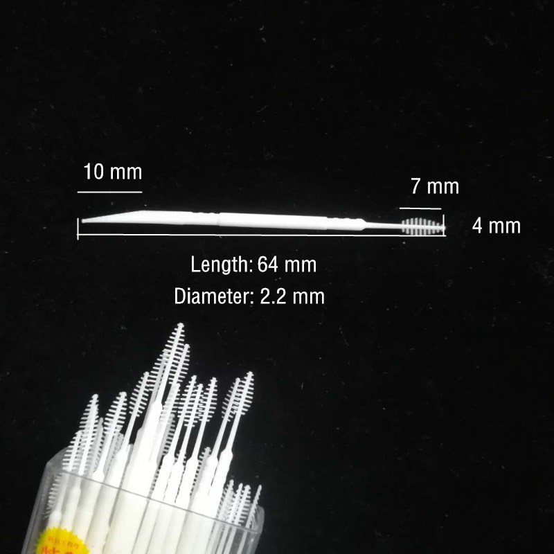 300 Pcs/bag Double-end Tooth S - Bamboo Toothbrush ulasan dan harga