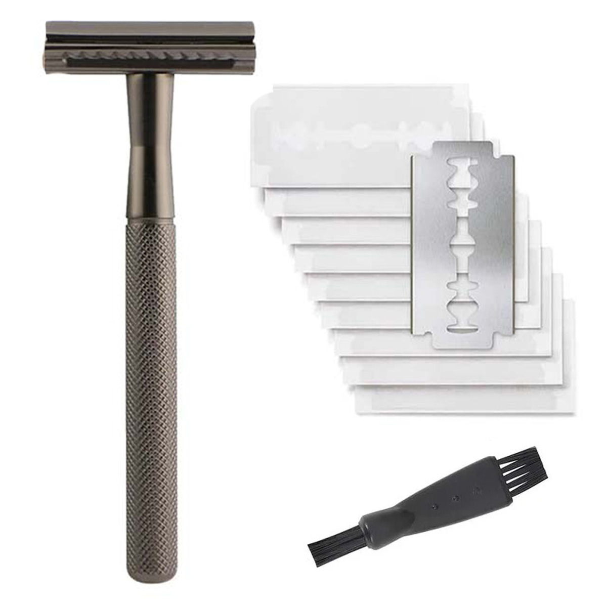 Black Weighted Handle Safety R - Safety Razor Handle ulasan dan harga