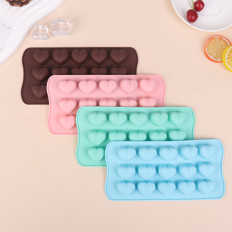 New 15 Hole Heart Shaped Silic - Eco Soap ulasan dan harga
