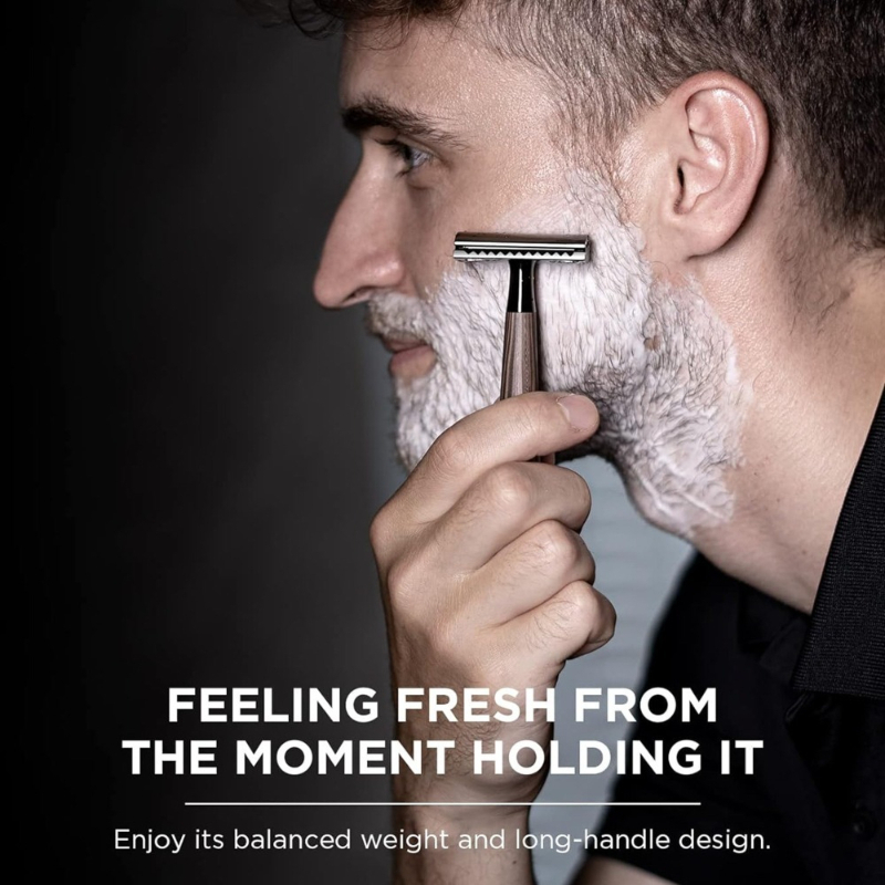Professional Men's Double Edge - Safety Razor Handle ulasan dan harga