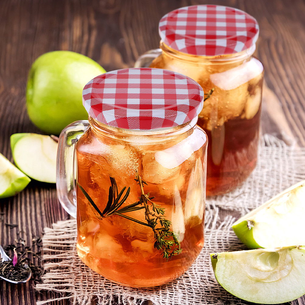 80Pcs Canning Lids Wide Mouth  - Reusable Bottle ulasan dan harga