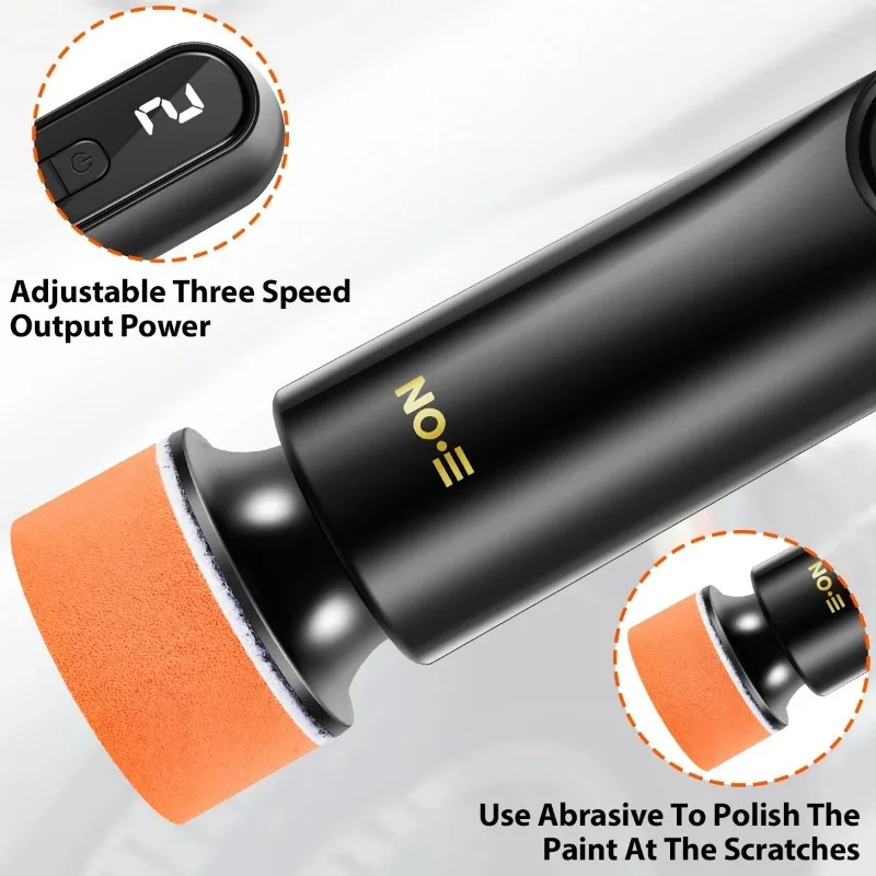 Car Polisher Mini Wireless Pol - Beeswax Wrap ulasan dan harga