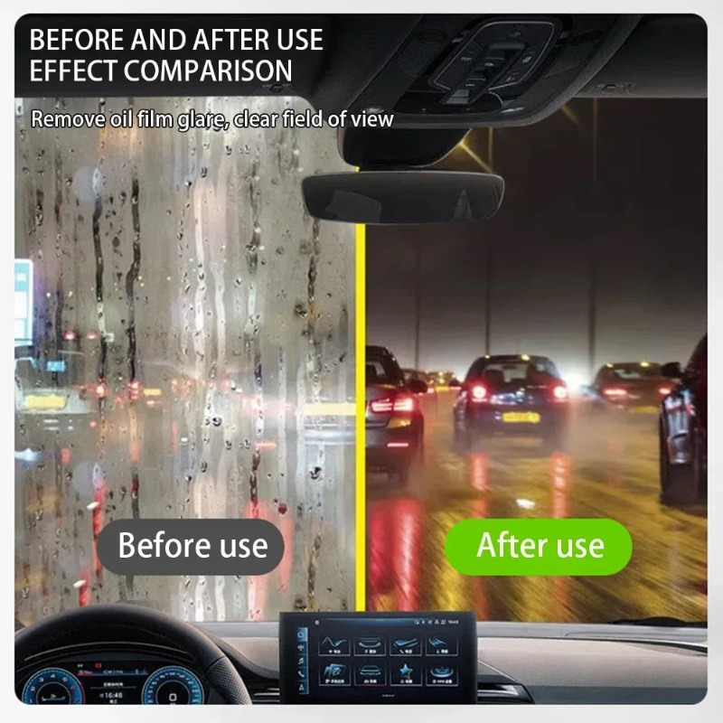 Non Toxic Car Glass Oil Film R - Eco Sponge ulasan dan harga