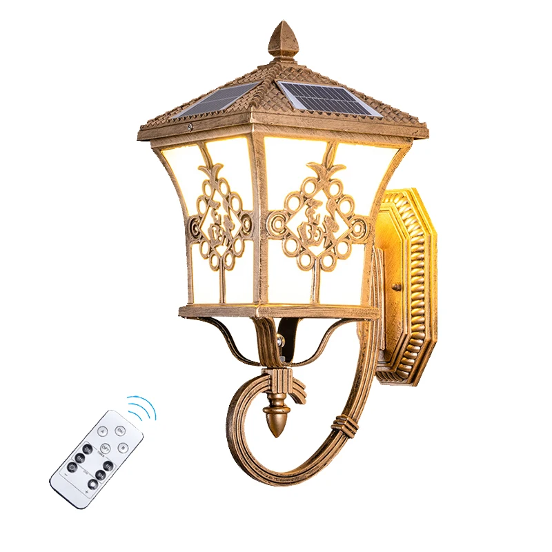 Outdoor European Style Solar P - Solar Garden Light ulasan dan harga
