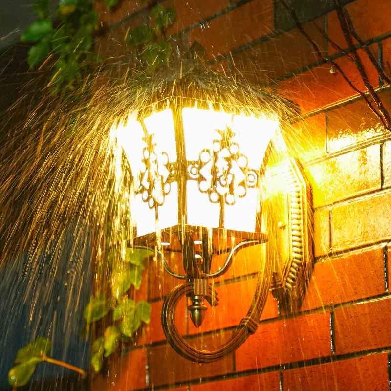 Outdoor European Style Solar P - Solar Garden Light ulasan dan harga