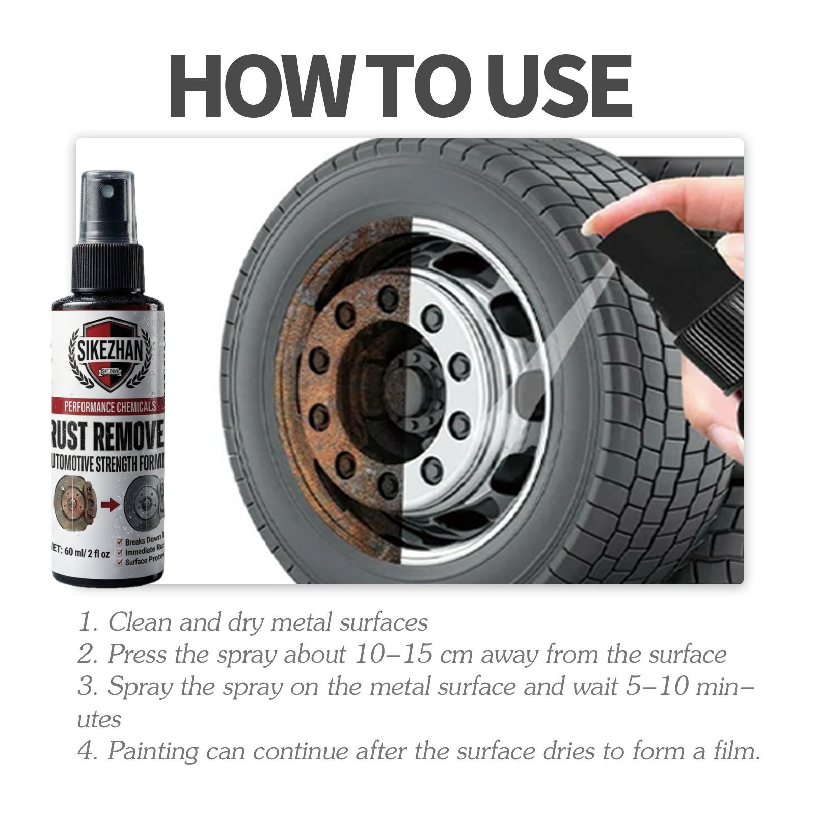 Powerful Car Rust Remover Spra - Eco Sponge ulasan dan harga