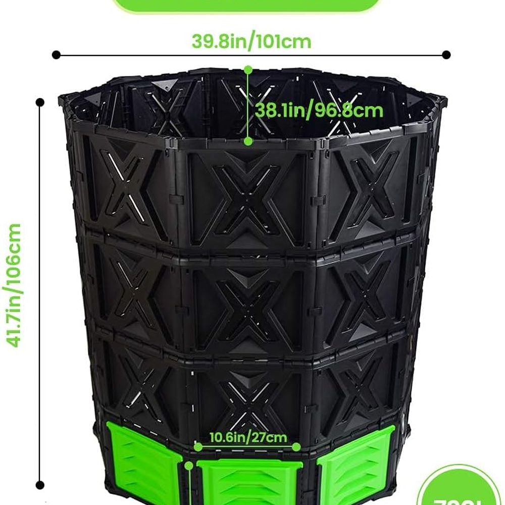 XXL Large Compost Bin Outdoor- - Compost Bin ulasan dan harga