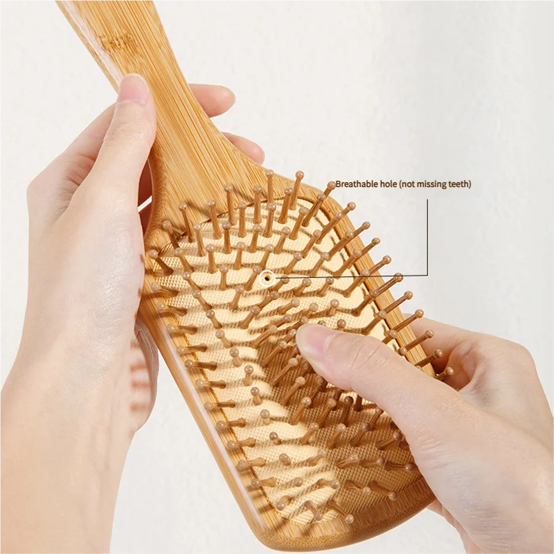 Bamboo Hair Brush Women Stylin - Bamboo Toothbrush ulasan dan harga
