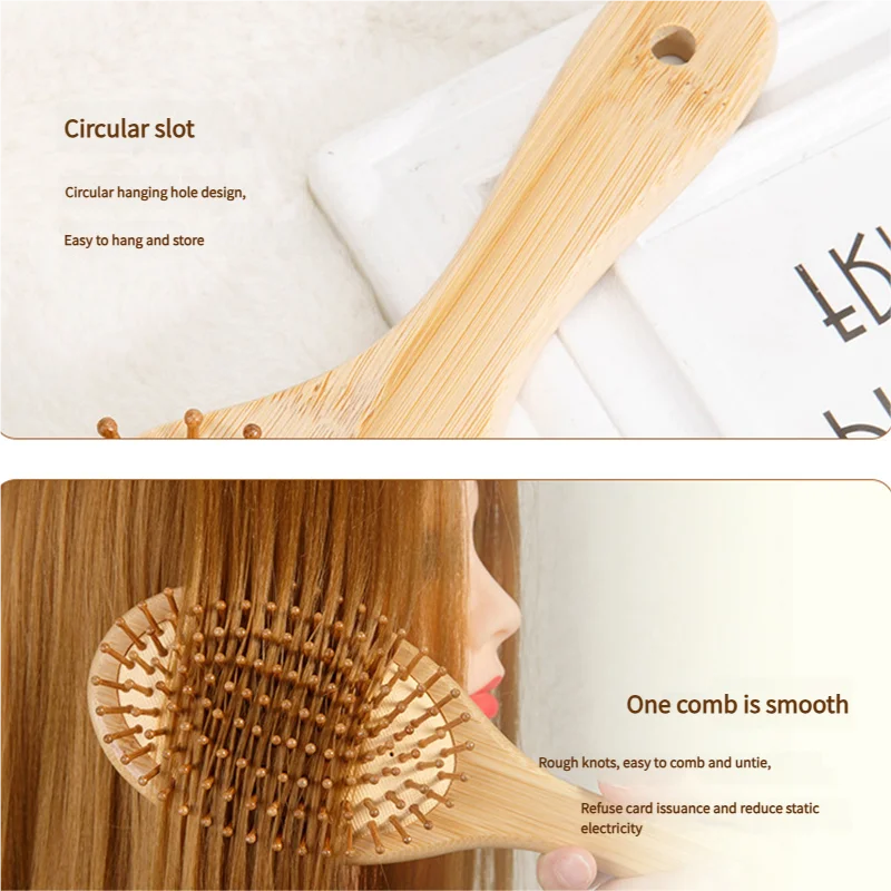 Bamboo Hair Brush Women Stylin - Bamboo Toothbrush ulasan dan harga