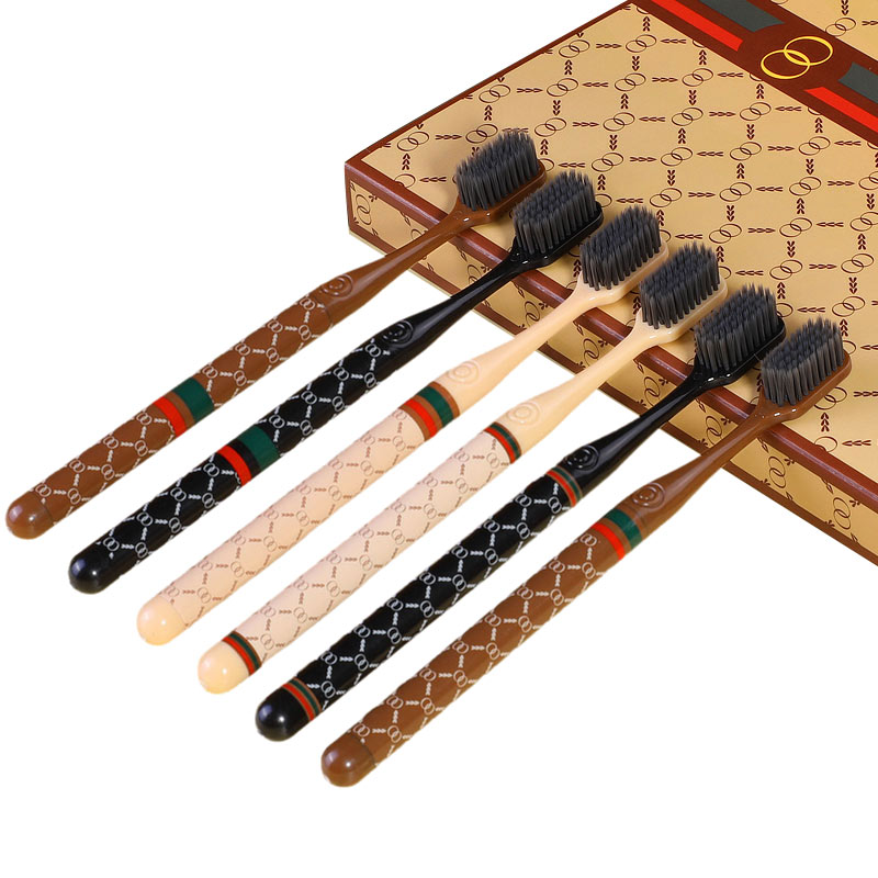 6/box soft hair teeth cleaning - Bamboo Toothbrush ulasan dan harga