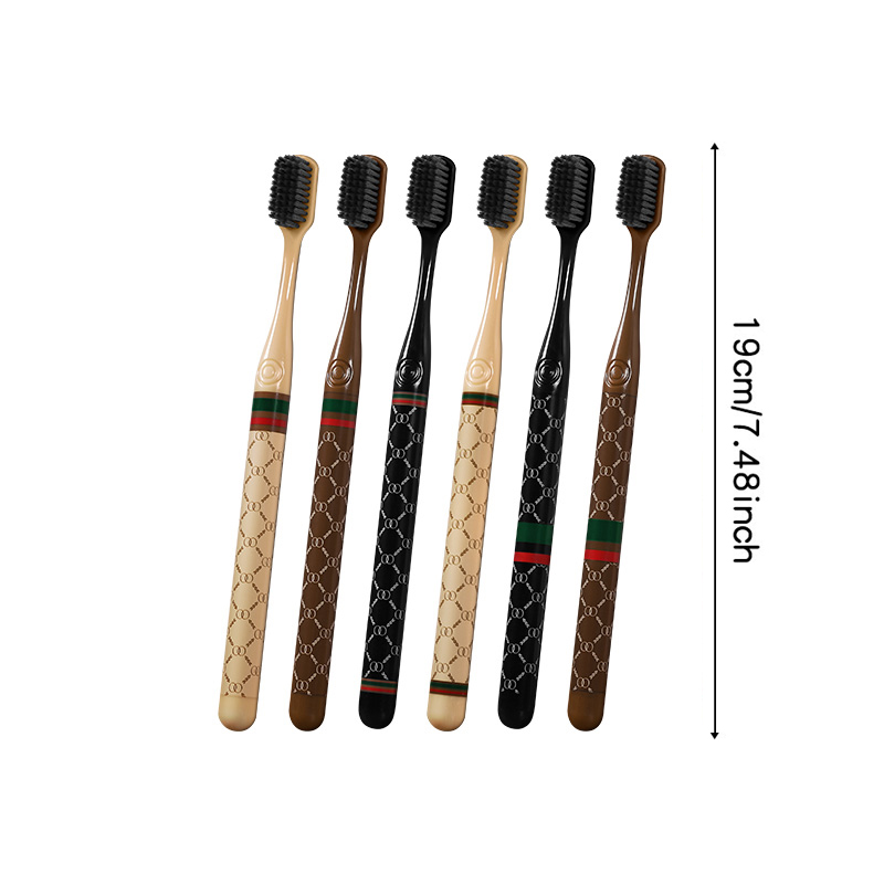 6/box soft hair teeth cleaning - Bamboo Toothbrush ulasan dan harga
