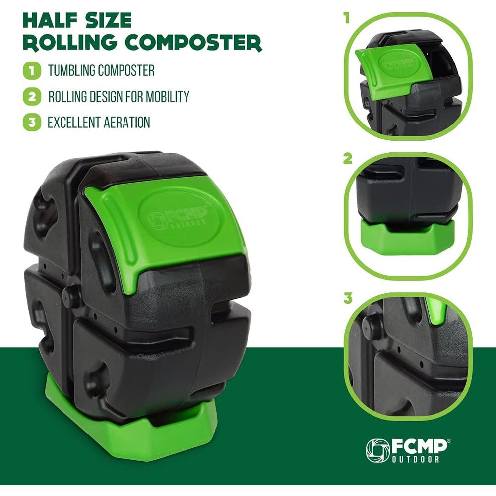Single Chamber Outdoor Rotatin - Compost Bin ulasan dan harga