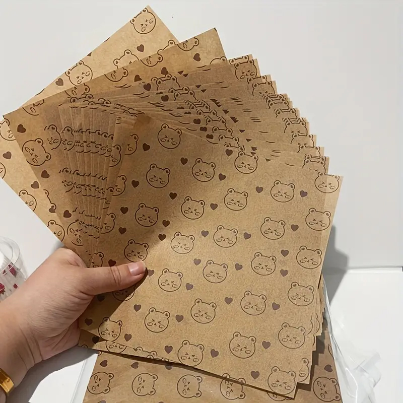 100Pcs/200Pcs Bear/Large Bear  - Beeswax Wrap ulasan dan harga
