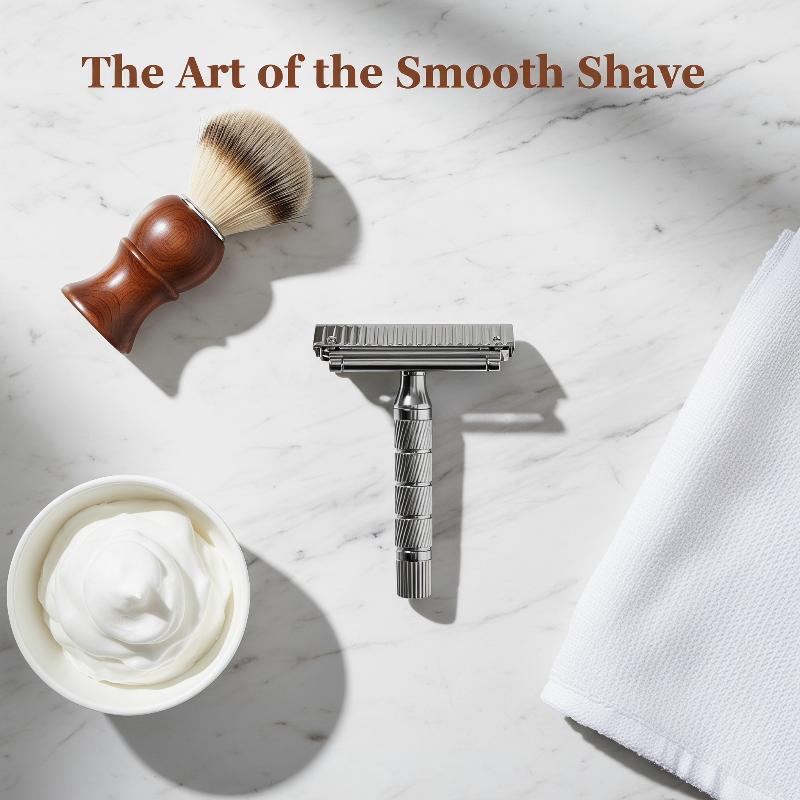 Matte Black Single Blade Manua - Safety Razor Handle ulasan dan harga